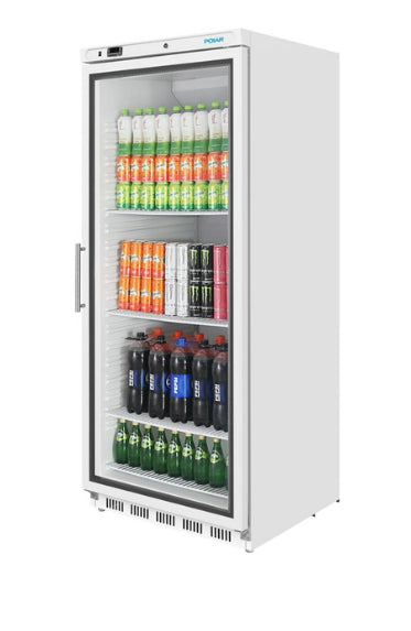 Polar C-Series Upright Display Fridge 600Ltr White -CZ787-A