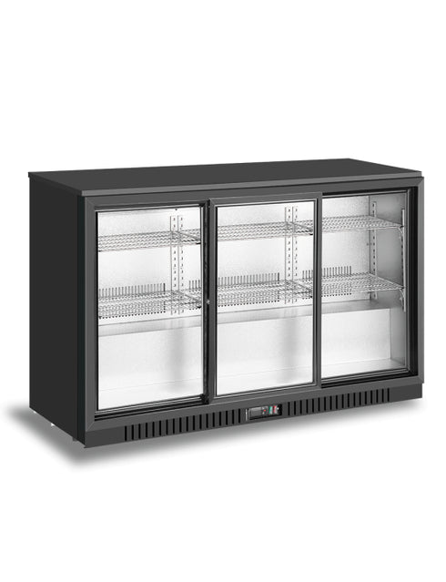 Atosa 3 sliding doors back bar cooler- BB-330SEC