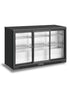 Atosa 3 sliding doors back bar cooler- BB-330SEC