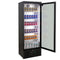 AG 300L Upright Glass Door Display / Backbar Fridge - Black - B300G