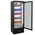 AG 300L Upright Glass Door Display / Backbar Fridge - Black - B300G