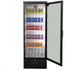 AG 300L Upright Glass Door Display / Backbar Fridge - Black - B300G