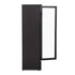 AG 477L Upright Double Glass Door Display / Backbar Fridge - Black - B500G