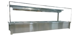 Jasper Wet Hot Food Display 1730 MM BM5 Holds 5 x 1/1 GN Pans (Pans not included) 15 AMP - BM5