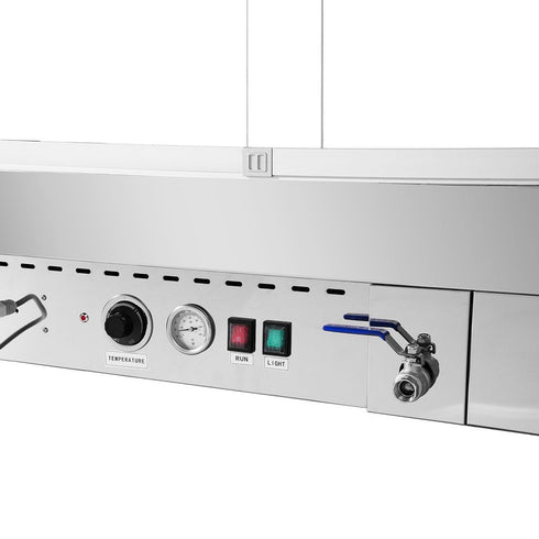 Bonvue Angled Countertop Wet and Dry Bain Marie BM14TC