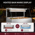 Bonvue Angled Countertop Wet and Dry Bain Marie BM11TC