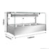 Bonvue Square Countertop Wet and Dry Bain Marie - BM14SC