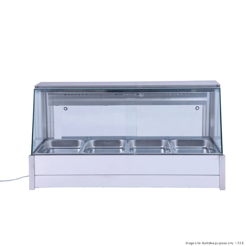 Bonvue Angled Countertop Wet and Dry Bain Marie BM14TC