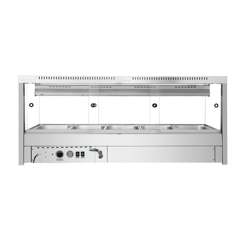 Bonvue Square Countertop Wet and Dry Bain Marie BM17SC