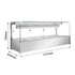 Bonvue Square Countertop Wet and Dry Bain Marie BM17SC