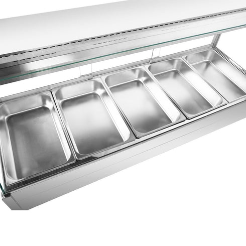Bonvue Angled Countertop Wet and Dry Bain Marie BM17TC