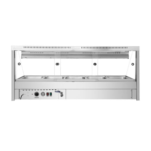 Bonvue Angled Countertop Wet and Dry Bain Marie BM17TC