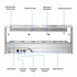 Bonvue Angled Countertop Wet and Dry Bain Marie BM17TC