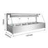 Bonvue Angled Countertop Wet and Dry Bain Marie BM17TC