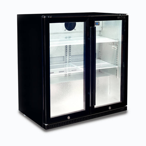 Bromic Back Bar Fridge – 190L – 2 Doors – Hinged - BB0200GD-NR