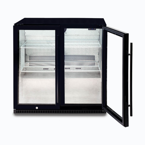 Bromic Back Bar Fridge – 190L – 2 Doors – Hinged - BB0200GD-NR