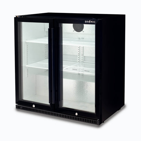 Bromic Back Bar Fridge – 190L – 2 Doors – Hinged - BB0200GD-NR