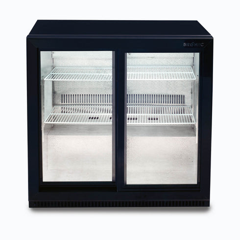 Bromic Back Bar Fridge – 190L – 2 Doors – Sliding - BB0200GDS-NR-1