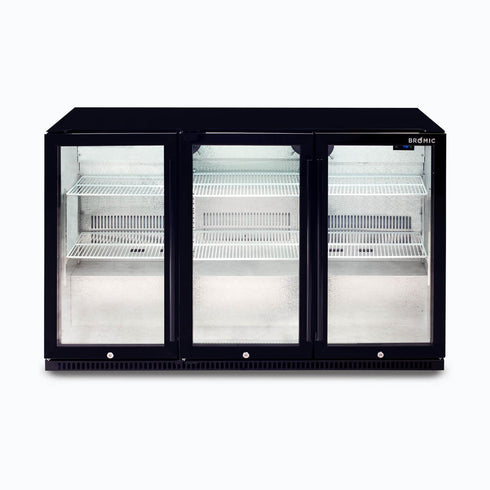 Bromic Back Bar Fridge – 307L – 3 Doors – Hinged - BB0330GD-NR-1