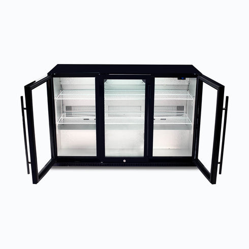 Bromic Back Bar Fridge – 307L – 3 Doors – Hinged - BB0330GD-NR-1