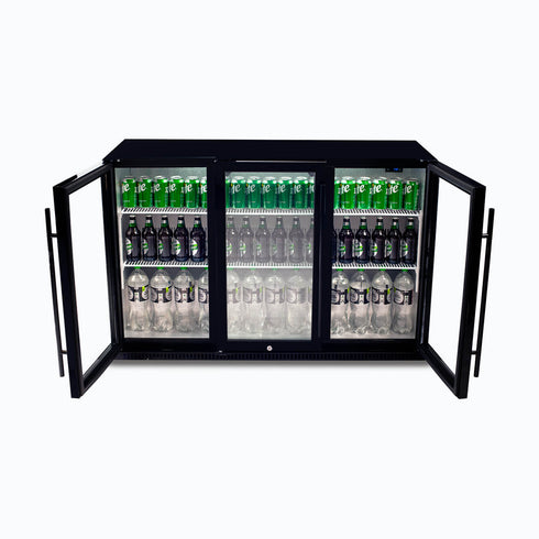Bromic Back Bar Fridge – 307L – 3 Doors – Hinged - BB0330GD-NR-1