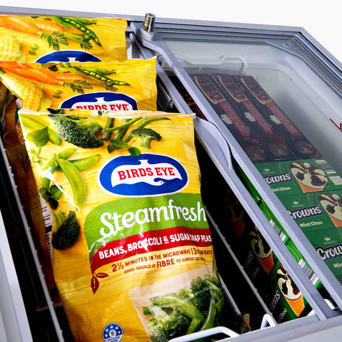 Bromic Chest Freezer 191L Flat Glass Top - CF0200FTFG-NR