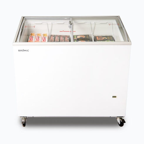 Bromic Angled Glass Top 264L Display Chest Freezer - CF0300ATCG