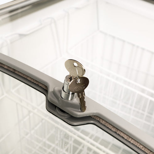Bromic Angled Glass Top 264L Display Chest Freezer - CF0300ATCG