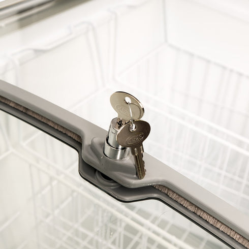 Bromic Angled Glass Top 352L Display Chest Freezer - CF0400ATCG
