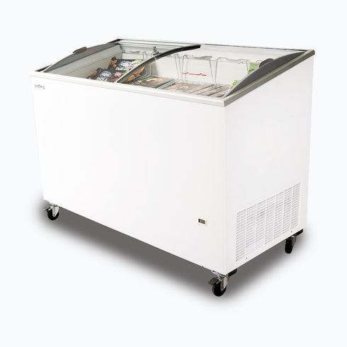 Bromic Angled Glass Top 352L Display Chest Freezer - CF0400ATCG