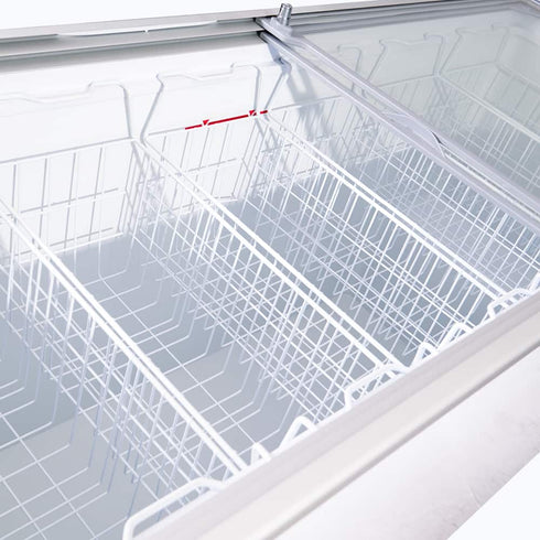 Bromic Flat Glass Top 401L Display Chest Freezer - CF0400FTFG