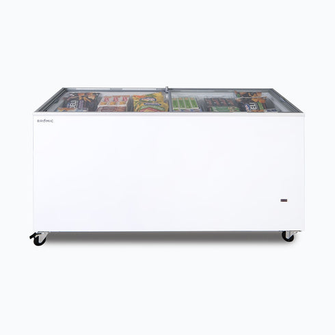 Bromic Flat Glass Top 491L Display Chest Freezer - CF0500FTFG