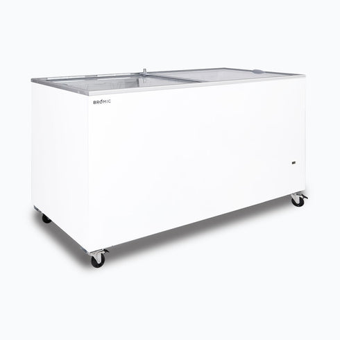 Bromic Flat Glass Top 491L Display Chest Freezer - CF0500FTFG