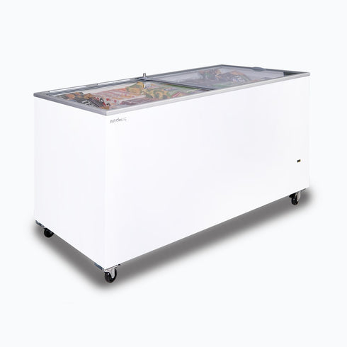 Bromic Flat Glass Top 491L Display Chest Freezer - CF0500FTFG