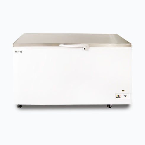 Bromic Chest Freezer 492L Flat Top Stainless Steel - CF0500FTSS-NR
