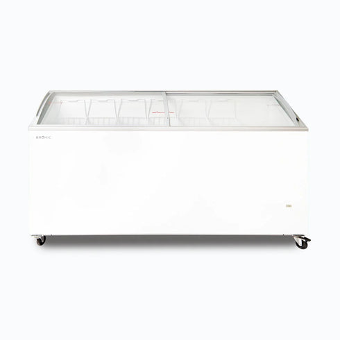 Bromic Angled Glass Top 555L Display Chest Freezer - CF0600ATCG