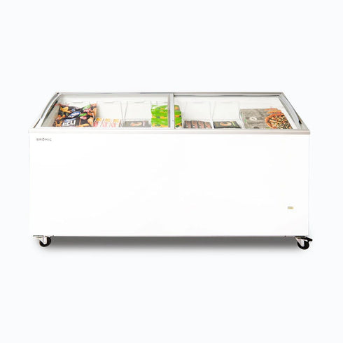 Bromic Angled Glass Top 555L Display Chest Freezer - CF0600ATCG