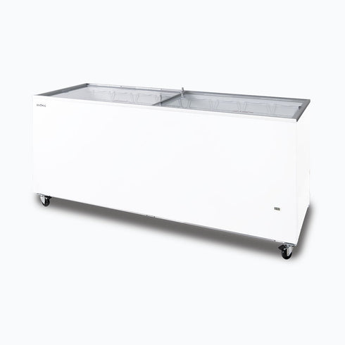 Bromic Chest Freezer 670L Flat Glass Top - CF0700FTFG-NR