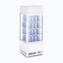 Bromic Flat Glass 78L LED with Lightbox Countertop Beverage Chiller - CT0080G4LW