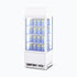 Bromic Flat Glass 78L LED with Lightbox Countertop Beverage Chiller - CT0080G4LW