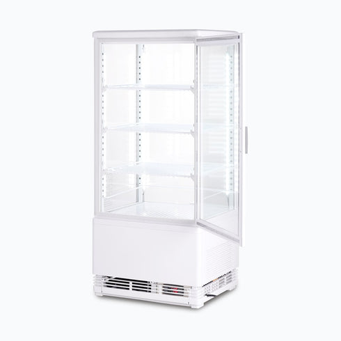 Bromic Flat Glass 78L LED Countertop Beverage Chiller - CT0080G4W