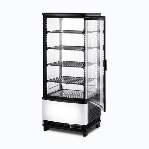 Bromic Countertop Fridge – 98L – 1 Door – Curved Glass - CT0100G4BC-NR