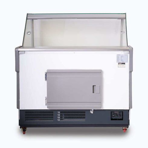 Bromic 1330mm Square Glass Deli Display - DD1250SG-NR