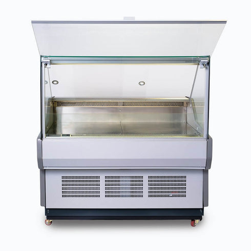 Bromic 1330mm Square Glass Deli Display - DD1250SG-NR