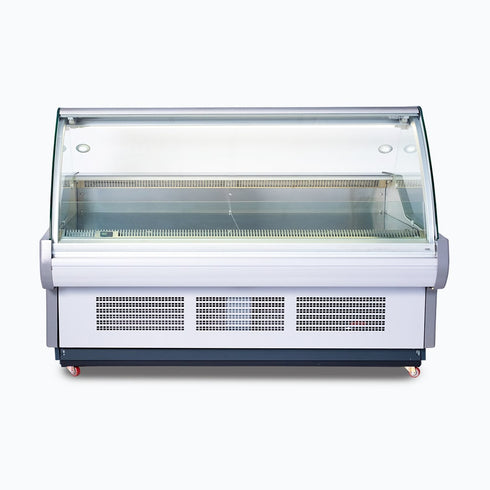 Bromic Curved Glass Deli Display – 1955mm - DD1875CG-NR