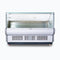 Bromic 2580mm Square Glass Deli Display - DD2500SG-NR