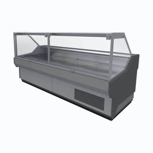 Bromic 1955mm Square Glass Deli Display - DD1875SG-NR