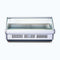 Bromic Curved Glass Deli Display – 2580mm - DD2500CG-NR