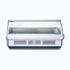 Bromic Curved Glass Deli Display 2580mm - DD2500CG-NR