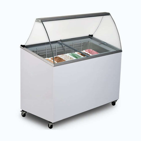 Bromic Gelato / Ice Cream Display Freezer – 7 Basket - GD0007S-NR